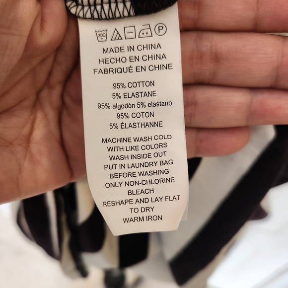 Michael Kors Striped Black and White Dress NWT - Picture 6 of 6